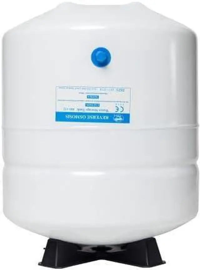 Main image of IPW Industries Inc-Watts-FRO-132-WH Metal Tank for RO Storage, 12 IN x 16 IN, 4 Gallon Capacity, 1/4 IN NPT, White RO-132, PAE-132, PAE