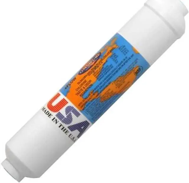 Main image of IPW Industries Inc. Compatible to Omnipure - K2548-KK - 10" x 2" All Calcite Inline Filter w/ 3/8" QC