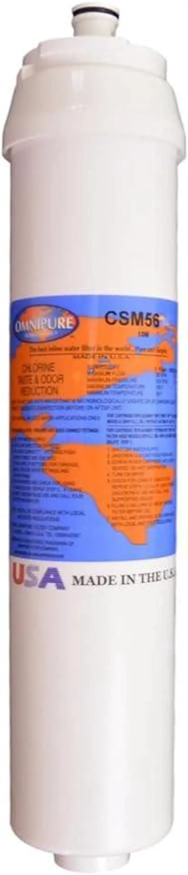 Main image of Omnipure - CSM5621-10 Micron SQC/WFS Compatible Carbon Filter by IPW Industries Inc.