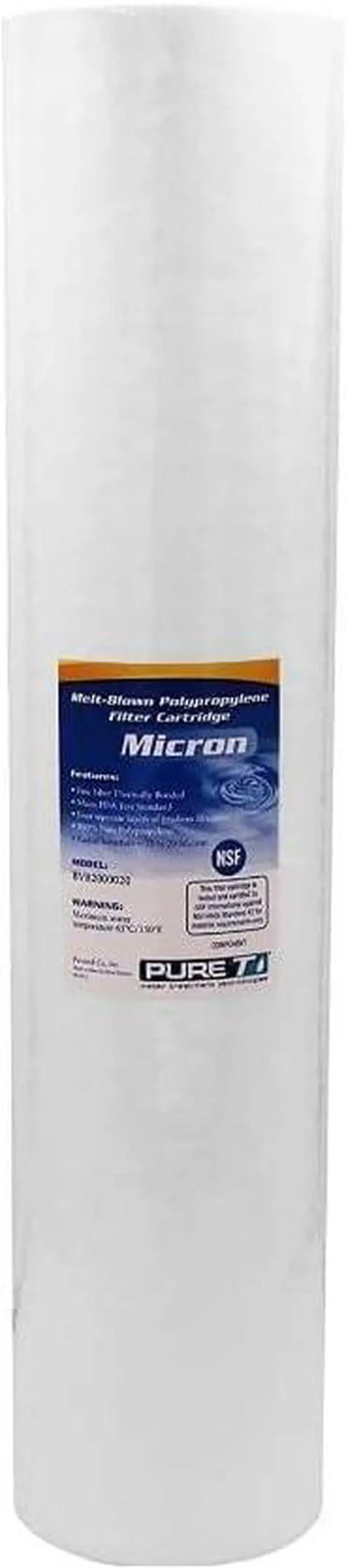 Main image of IPW Industries Inc. -PureT SC45-20001 Signature Series - 20" x 4.5" Spun Polypropylene Sediment 1 Micron Filter
