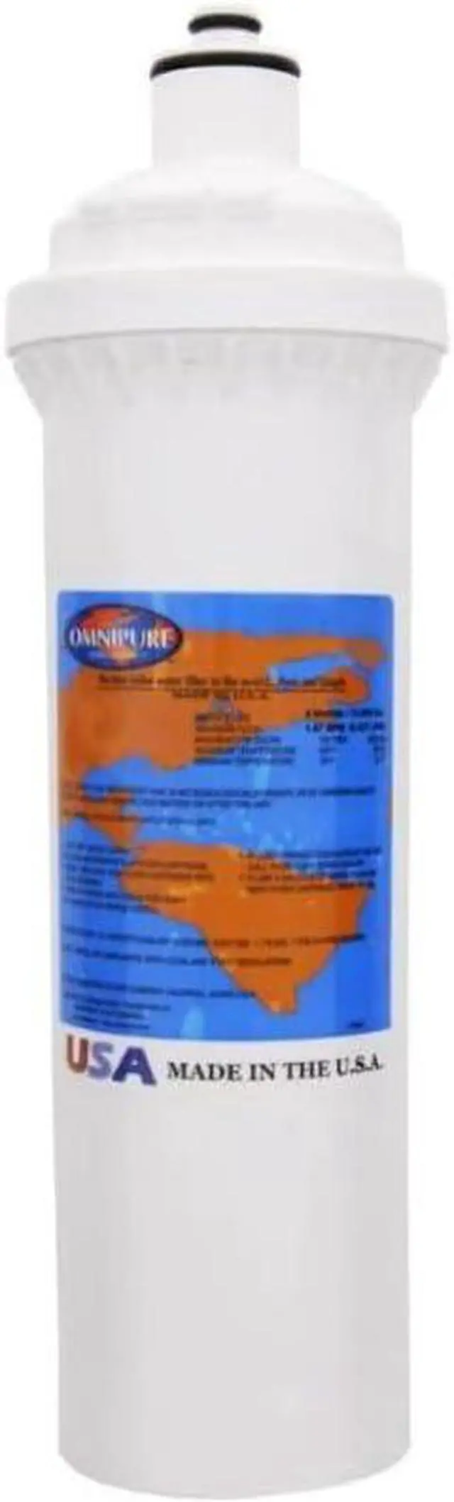 Main image of IPW Industries Inc. Compatible to Omnipure - ELF T40-12.5" x 4" ELF-Series T40 GAC Coconut Base Acid Washed Carbon Filter