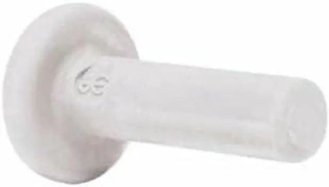 Main image of IPW Industries Inc-John Guest - Polypropylene Plug Stopper Fitting 1/4" OD/Single- PP0808W