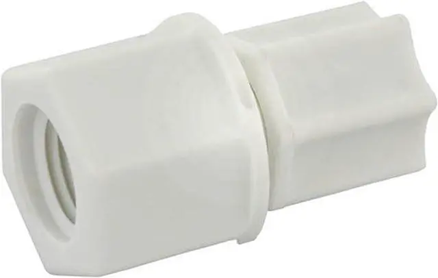 Main image of IPW Industries Inc-Jaco (1564PPG)- Reducing Union Fitting with Ferrule Nut and Integral Sleeve - Polypropylene 3/8" OD x 1/4" OD/Plastic Gripper (High Pressure 220 PSI)