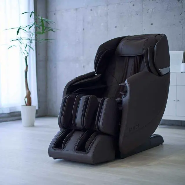 Alt view image 6 of 7 - Synca Wellness Hisho SL Track Heated Deluxe Zero Gravity Massage Chair Black, Health & Personal Care (Brown)