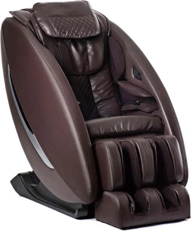 Alt view image 8 of 14 - Inner Balance Wellness IMR0047-31NA Ji Zero Wall Heated L Track Massage Chair - Brown, 47 x 31.5 x 57 in.