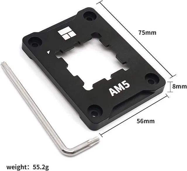 Alt view image 5 of 7 - Thermalright AM5 CPU Contact Frame V2 for Secure Frame Kit Anti-Bending Buckle