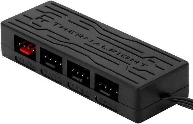 Main image of Thermalright PWM Fan Hub Controller TL-Fan HUB X4, 3Pin/4Pin Ports