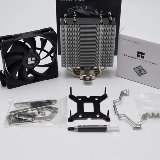 Alt view image 6 of 7 - Thermalright CPU Air Cooler Assassin X 120 Refined SE, 4 Heat Pipes, TL-C12C-S PWM Fan, Aluminium Heatsink Cover, for Intel LGA 1150/1151/1155/1156/1200/1700 AMD AM4/AM5 White Black