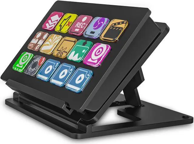 Alt view image 4 of 5 - iHTP LCD Shortcut Stream Controller, 15 macro keys, trigger actions in apps and software like OBS, Twitch, YouTube and more, works with Mac and PC