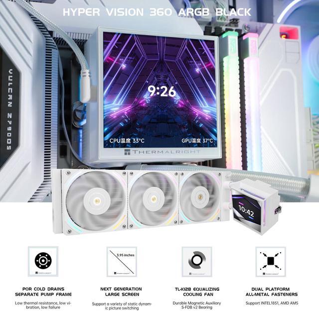 Thermalright Hyper Vision 360 ARGB AIO CPU Liquid Cooler Thermalright Hyper Vision 360 ARGB AIO CPU Liquid Cooler