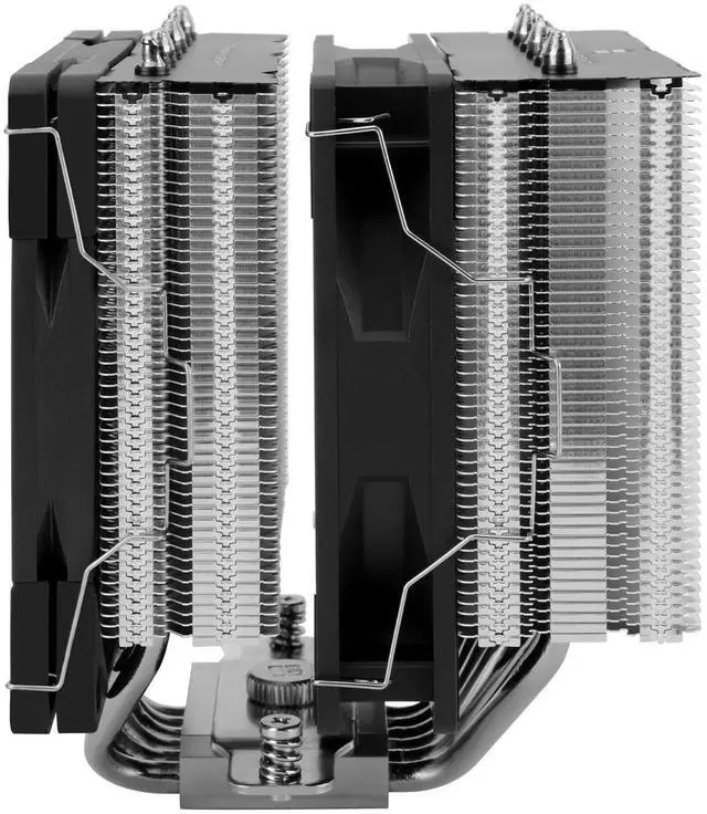 Alt view image 3 of 7 - Thermalright Royal Knight 120 SE CPU Cooler, 155mm High, Dual Towers Dual PWM Fans TL-C12B V2 and TL-C12015B, 6 Heat Pipes,PC Cooling for AM4/AM5/Intel LGA 1700/1851/1150/1151/1200