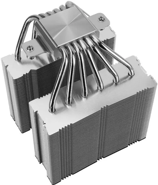 Alt view image 6 of 7 - Thermalright Royal Knight 120 SE CPU Cooler, 155mm High, Dual Towers Dual PWM Fans TL-C12B V2 and TL-C12015B, 6 Heat Pipes,PC Cooling for AM4/AM5/Intel LGA 1700/1851/1150/1151/1200