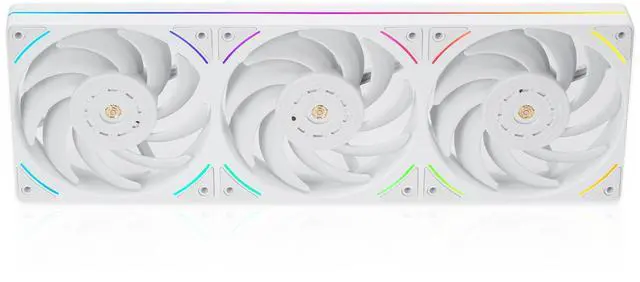Alt view image 4 of 7 - Thermalright TL-UB36W 360mm Single-Frame PC Cooling Case Fans - PWM 2150 RPM Speed | ARGB Lighting | 207CM Airflow | Single Modular Cable, for Chassis  Liquid cooler (White)