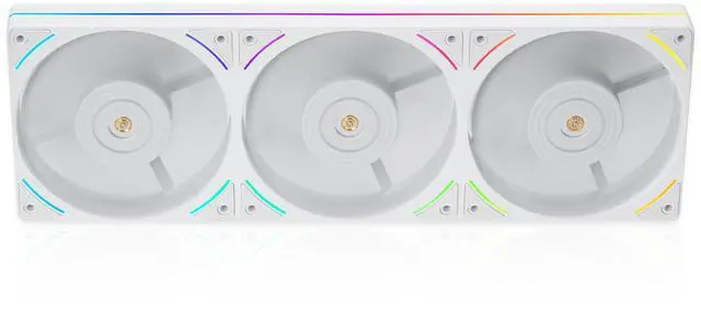 Alt view image 5 of 7 - Thermalright TL-UB36W 360mm Single-Frame PC Cooling Case Fans - PWM 2150 RPM Speed | ARGB Lighting | 207CM Airflow | Single Modular Cable, for Chassis  Liquid cooler (White)