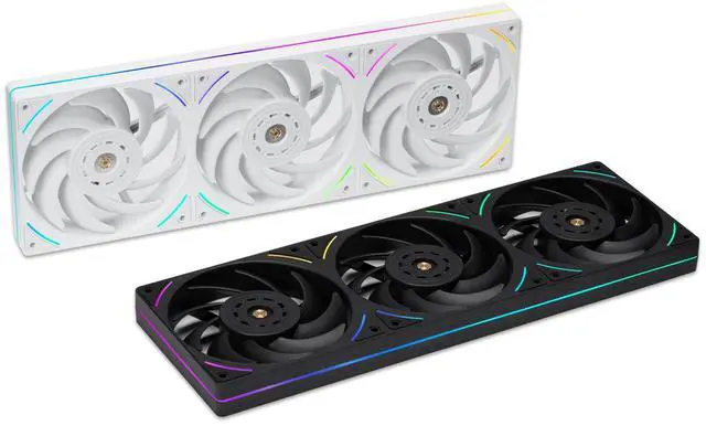 Alt view image 6 of 7 - Thermalright TL-UB36W 360mm Single-Frame PC Cooling Case Fans - PWM 2150 RPM Speed | ARGB Lighting | 207CM Airflow | Single Modular Cable, for Chassis  Liquid cooler (White)