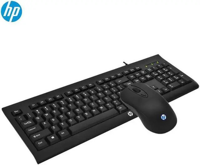 Alt view image 2 of 4 - HP KM100 Gaming Keyboard + Mouse, 1000/1600 DPI mouse, height adjustment keyboard, LED lightning, USB wired