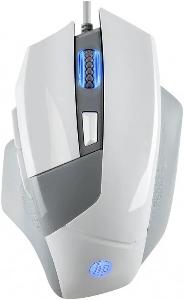 Alt view image 2 of 3 - HP G200 Gaming Mouse, USB wired, 6 DPI adjustable modes, 6 buttons, Optical Sensor, 4000 max DPI, LED lights, Ergonomic design, 20 million clicks, WHITE