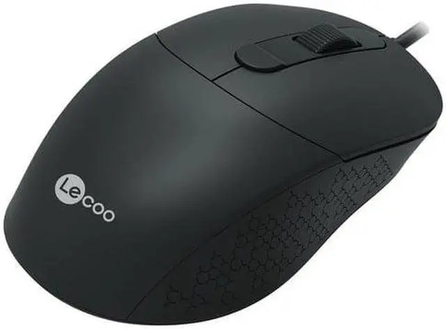 Alt view image 2 of 4 - Lenovo (Lecoo) MS102 Mouse, USB wired, 2400 MAX DPI, 4 keys, up to 3 million clicks