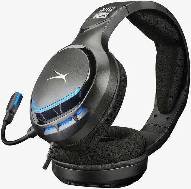 Alt view image 2 of 4 - Altec Lansing ALGH9603 Wired Gaming Headset, USB/3.5mm Jack, 50mm speakers, Built-In Mic, Lightweight Body