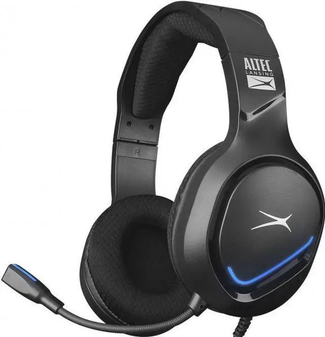Main image of Altec Lansing ALGH9603 Wired Gaming Headset, USB/3.5mm Jack, 50mm speakers, Built-In Mic, Lightweight Body