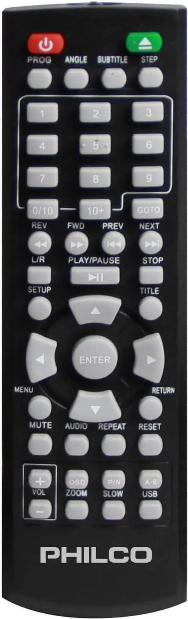 Alt view image 4 of 6 - Philco PHD1001, DVD Player Progressive Scan, Digital Audio Output w/ Remote