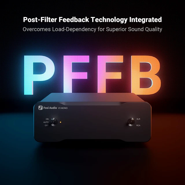 Alt view image 3 of 7 - V3 Mono Power Amplifier for Home Audio Speakers, Mini Monoblock Class D Amp with TPA3255, 240W for HiFi Home Theater AVR Receiver Component, RCA/XLR Balanced Inputs 48V/5A Power