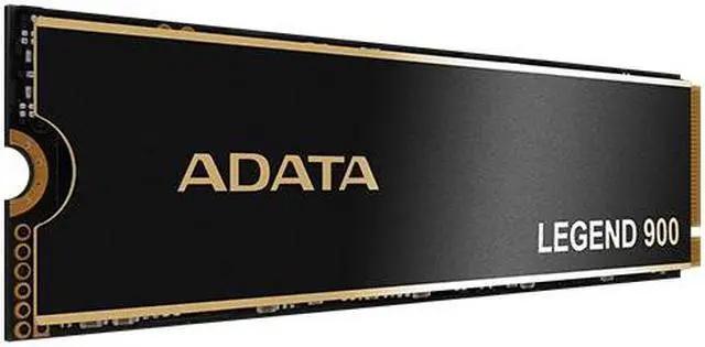 Alt view image 2 of 6 - ADATA 1TB SSD Legend 900 PCIe Gen4x4 NVMe M.2 Internal Gaming SSD Up to 7,000 MB/s PS5 Compatible (SLEG-900-1TCS) - Black-all-new