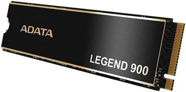 Alt view image 3 of 6 - ADATA 1TB SSD Legend 900 PCIe Gen4x4 NVMe M.2 Internal Gaming SSD Up to 7,000 MB/s PS5 Compatible (SLEG-900-1TCS) - Black-all-new