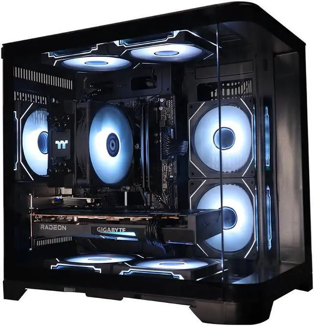 YEAH MAGIC AMD Ryzen 7 5700X3d 4060 Ti Gaming Desktop DDR4 32GB 