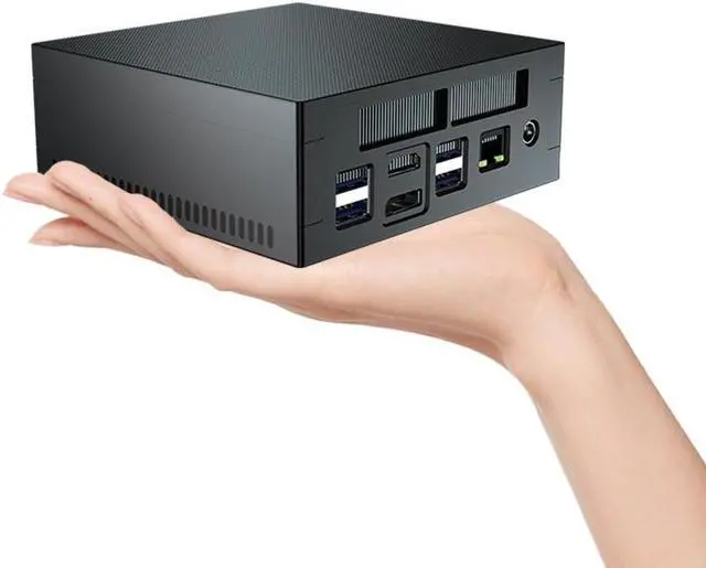 Alt view image 2 of 7 - NIUZU Customize Business Mini PC AMD R3 3250U (up to 3.50GHz ) Dual-Core APU Home Office Work Desktops Computer