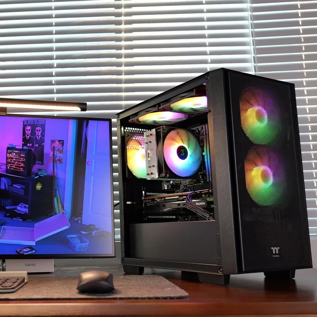Yeah Pc Refurbished: YEAH MAGIC Astral T1 AMD Ryzen 5 5600 RX6750GRE Desktop PC ...