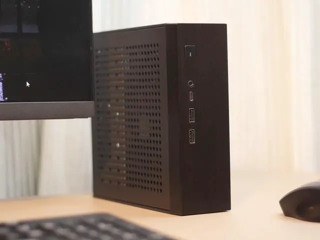 Alt view image 2 of 5 - YEAH MAGIC AMD Athlon 3000G ITX PC | 8GB DDR4 3200MHz | 1TB SATA3 SSD | Win 11 Home | Vega3 Graphics | Ultra-Compact Office Desktop for Home/Business | WiFi & Low Power 90W PSU | Fast Boot