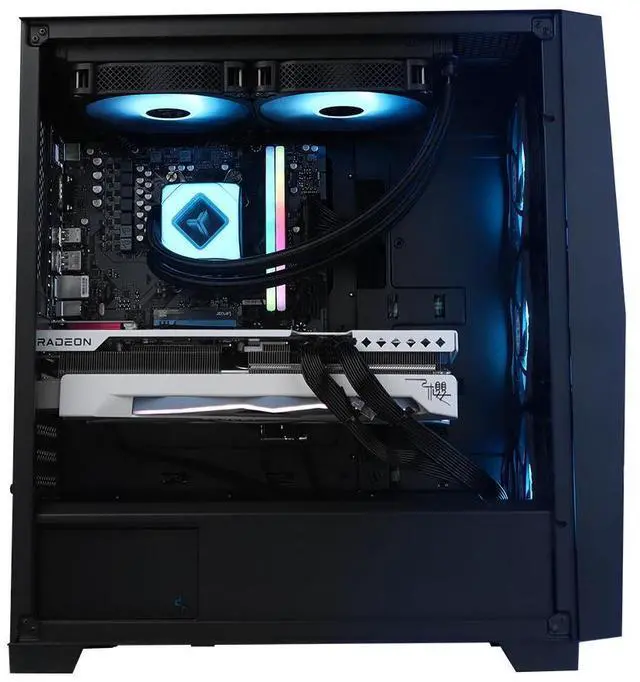 Alt view image 2 of 7 - YEAH MAGIC Gaming Desktop PC AMD R7 7800X3D RTX4070 SUPER DDR5 6400MHz 32GB A-Die RAM 1TB M.2 NVMe SSD Windows 11 Home WIFI ARGB Cooler 800W PSU Gaming Computer 90% new appearance