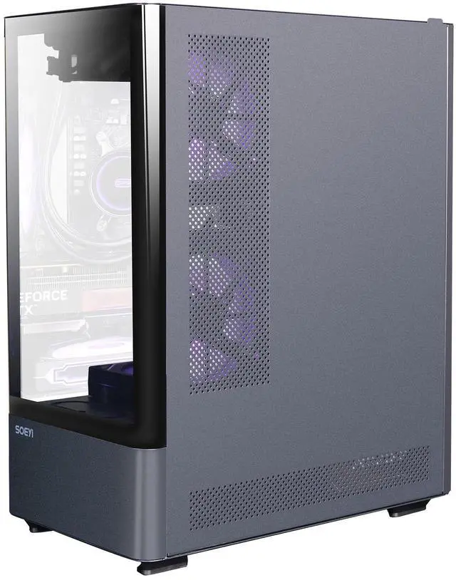 Alt view image 4 of 7 - YEAH MAGIC Gaming Desktop AMD Ryzen 7 5700X RTX5060 32GB DDR4 3200MHz RAM 1TB M.2 NVMe SSD WIFI Windows 11 Home Gaming PC