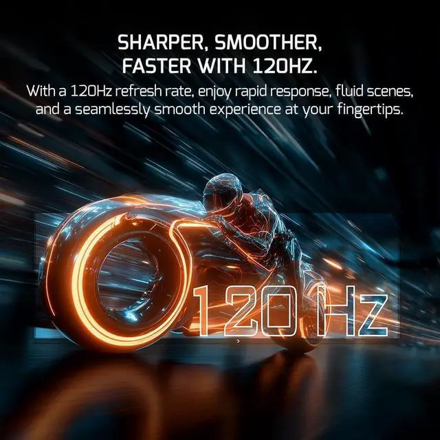 Alt view image 4 of 7 - GAMEPOWER DQ 49 inch Curved Ultrawide Gaming Monitor, 5K, 1Ms, 120Hz Refresh Rate, 32:9, DQHD, 5120 x 1440P, R1800, 99% sRGB, HDR400, DisplayPort, Type-C, FreeSync, Gsync, Height - Tilt Adjustable
