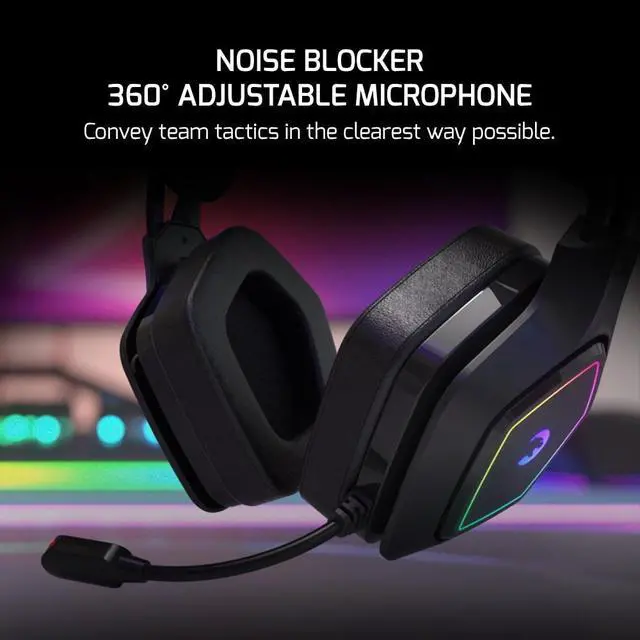 Alt view image 4 of 5 - GAMEPOWER Mihawk USB Gaming Headset - 7.1 Virtual Surround Sound *16-Pack BUNDLE