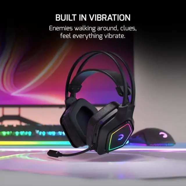 Alt view image 5 of 5 - GAMEPOWER Mihawk USB Gaming Headset - 7.1 Virtual Surround Sound *16-Pack BUNDLE