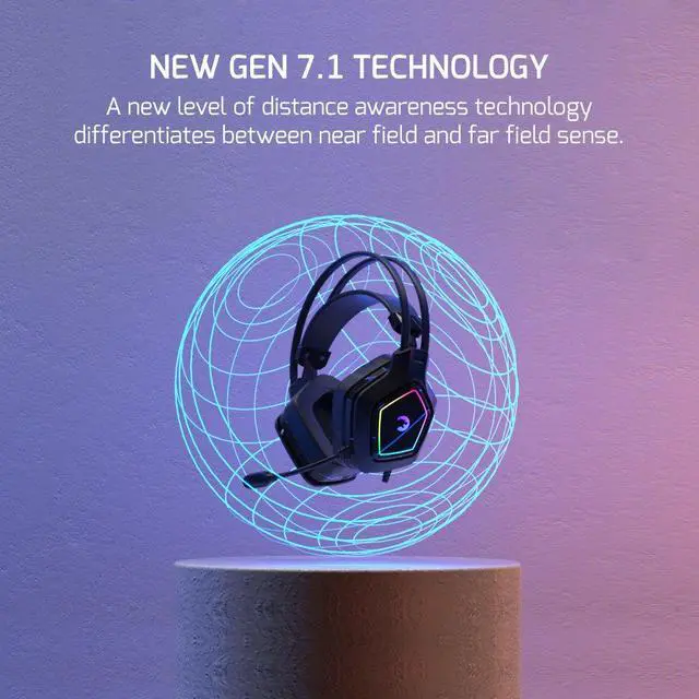 Alt view image 3 of 5 - GAMEPOWER Mihawk USB Gaming Headset - 7.1 Virtual Surround Sound *16-Pack BUNDLE