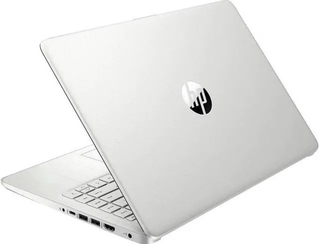 Alt view image 4 of 4 - HP 14-fq0208ca 14" FHD IPS AMD 3020e 1.20 GHz up to 2.6 GHz  4GB DDR4 RAM 64GB eMMC AMD Radeon Graphics Windows 11 Home in S mode Laptop, Silver - 6P041UA
