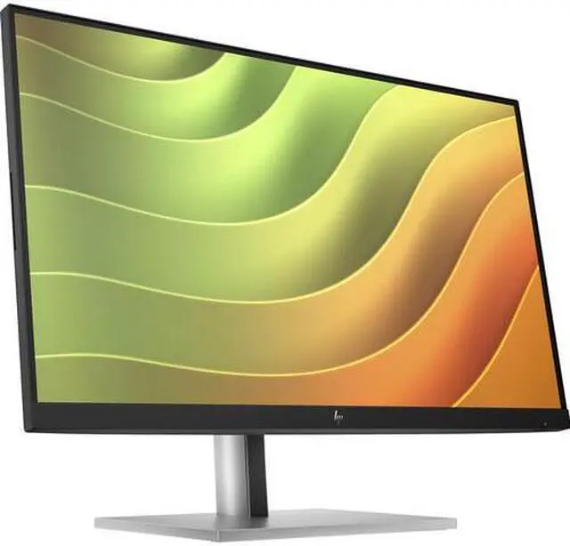 Alt view image 7 of 10 - HP E24u G5 23.8" FHD Monitor IPS USB-C 16:9 Brightness 250 nits 1000:1 5ms HDMI DisplayPort VESA Mount HP Eye Ease Anti-glare Tilt and Height Adjustable - 6N4D0AA