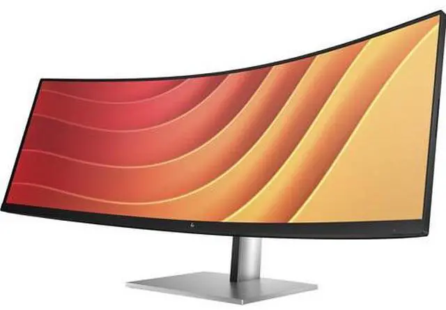 Alt view image 6 of 10 - HP E45c G5 45" DQHD) Curved Desktop Monitor 32:9 165hz 3ms AMD Freesync, Black