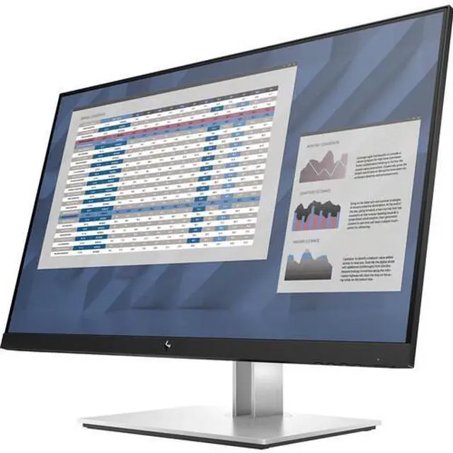 Alt view image 10 of 12 - HP E27 G4 27" FHD IPS Monitor 60Hz Response Time 5ms Contrast Ratio 1000:1 Brightness 250 cd/m² DisplayPort, HDMI & VGA Inputs USB Hub Tilt and Height Adjustment - 9VG71AA