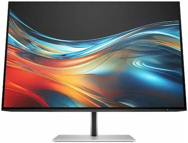Alt view image 9 of 10 - HP Series 7 Pro 23.8 Inch FHD Monitor 724pf 100Hz IPS Tilt Swivel Pivot Adjust