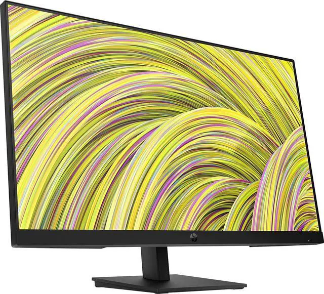 Alt view image 2 of 7 - HP P27h G5 27" IPS FHD Monitor 75Hz Response Time 5ms 1000:1 Brightness 250 nits Height and Tilt Adjustment VGA, HDMI & DisplayPort - 64W41AA