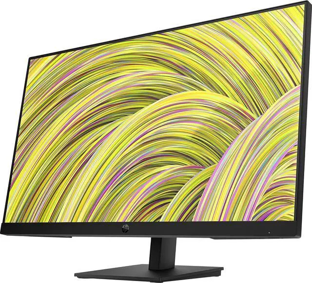 Alt view image 4 of 7 - HP P27h G5 27" IPS FHD Monitor 75Hz Response Time 5ms 1000:1 Brightness 250 nits Height and Tilt Adjustment VGA, HDMI & DisplayPort - 64W41AA