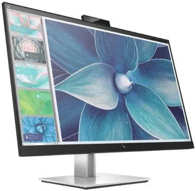 Alt view image 9 of 11 - HP E27d G4 27" WQHD Desktop Monitor IPS IR Webcam 1080p Height Adjust
