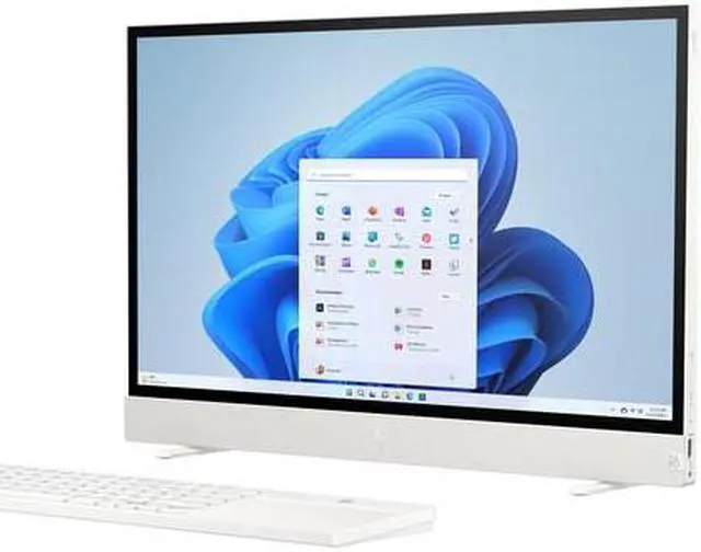 Alt view image 3 of 6 - HP 24-CS0090 23.8" QHD Touch All-In-One Desktop Intel Core i5-1335U 1.3GHz up to 4.6 GHz Intel UHD Graphics 16GB LPDDR5 512GB SSD Windows 11 Home  - 8B919AA