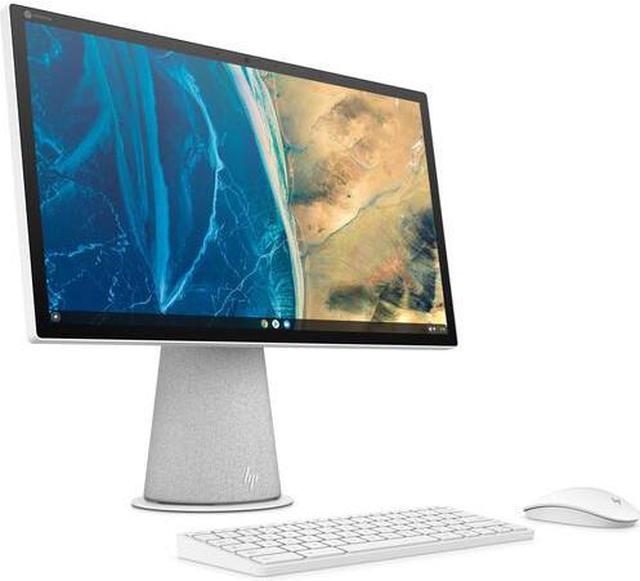 Main image of HP Chromebase 22-aa0010 21.5" FHD Touch All-in-One Desktop Intel Pentium Gold 6405U 2.4 GHz Intel UHD Graphics 4GB DDR4 64GB eMMC ChromeOS - 318B9AA-E201