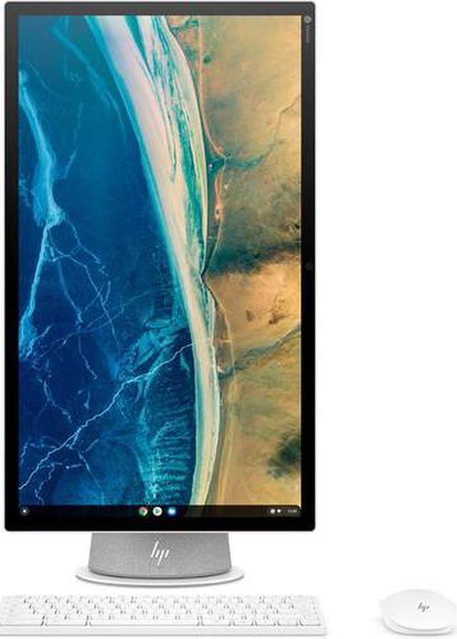 Alt view image 4 of 6 - HP Chromebase 22-aa0010 21.5" FHD Touch All-in-One Desktop Intel Pentium Gold 6405U 2.4 GHz Intel UHD Graphics 4GB DDR4 64GB eMMC ChromeOS - 318B9AA-E201