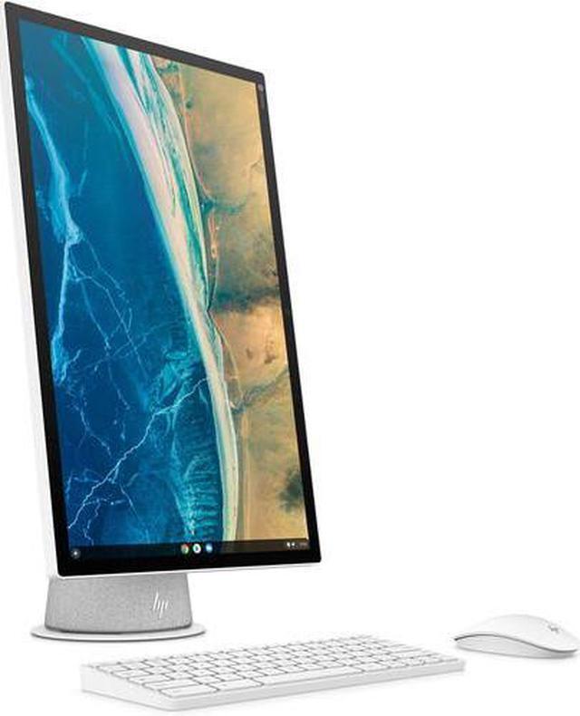 Alt view image 5 of 6 - HP Chromebase 22-aa0010 21.5" FHD Touch All-in-One Desktop Intel Pentium Gold 6405U 2.4 GHz Intel UHD Graphics 4GB DDR4 64GB eMMC ChromeOS - 318B9AA-E201